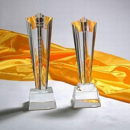 crystal trophy CA0042